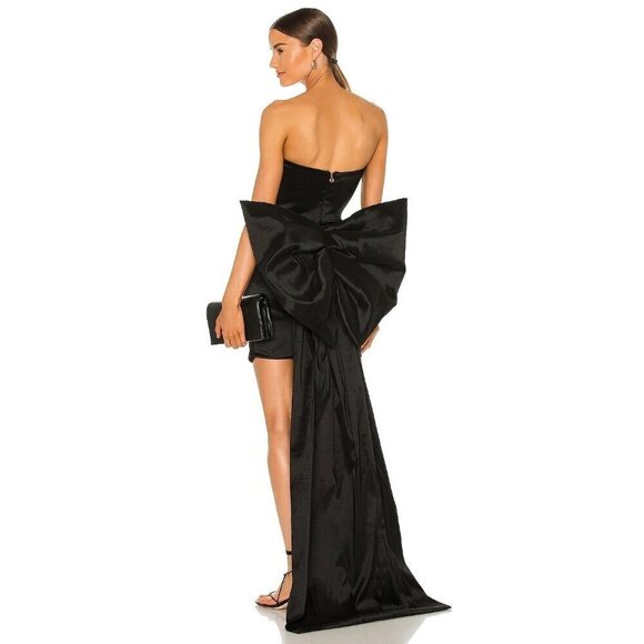 Nookie Adore 2Way Dress in Black Medium New Womens Mini Bow Back - Picture 3 of 16